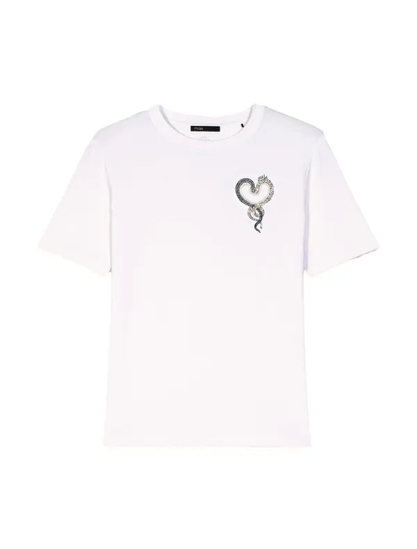  Short Sleeve Embroidered T-shirt