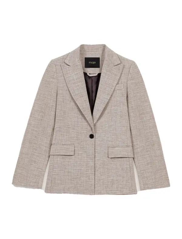 Tailored Jacket With Belt