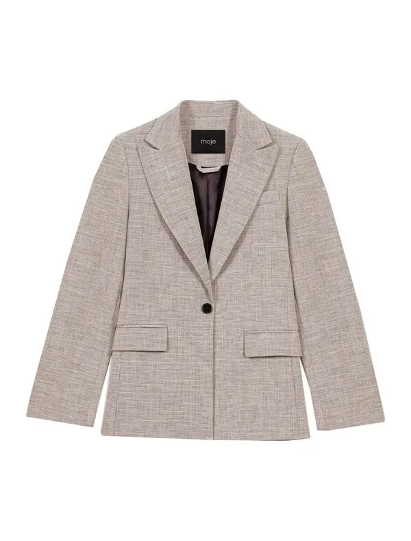 Tailored Jacket With Belt