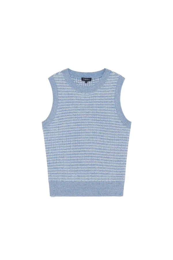 Mleo Straight Cropped Knit Sweater