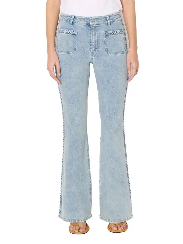 Signature Patch Pocket Jeans 