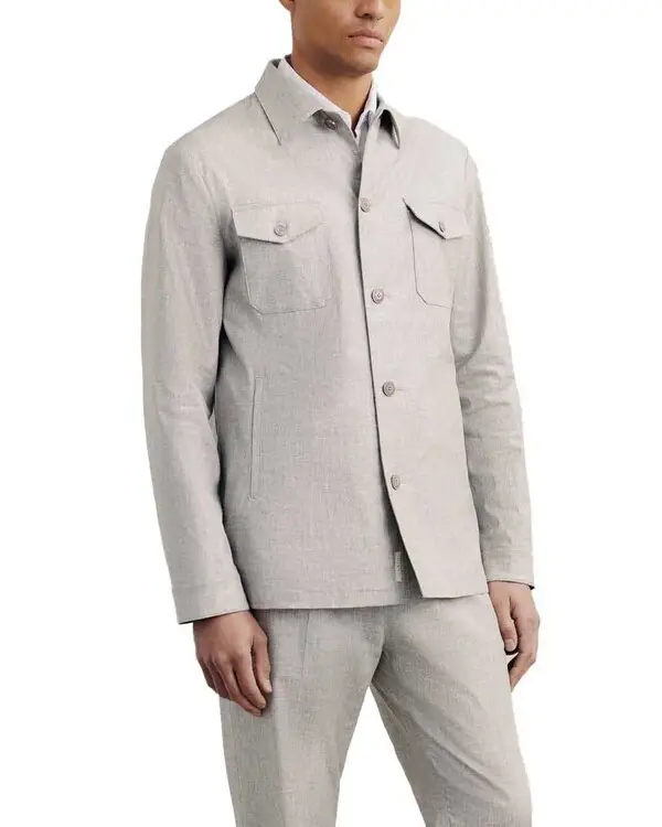 City clerk shirt collar - Garment washed