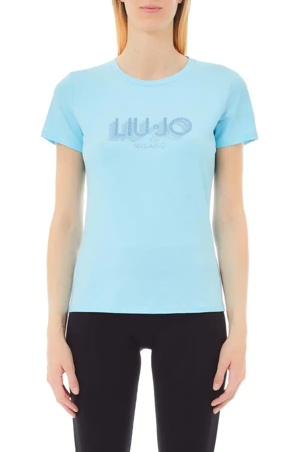 Logo and Gemstones Short Sleeve T-shirt
