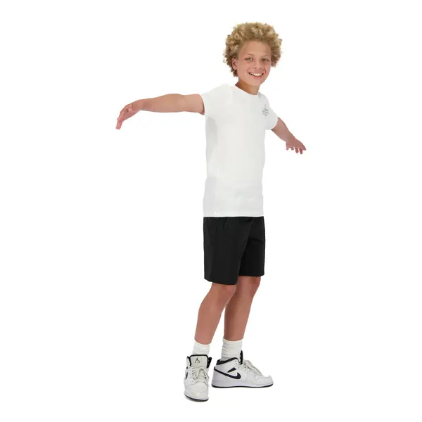 Athletic Shorts with Elasticated Waistband