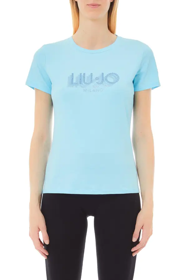 Logo and Gemstones Short Sleeve T-shirt