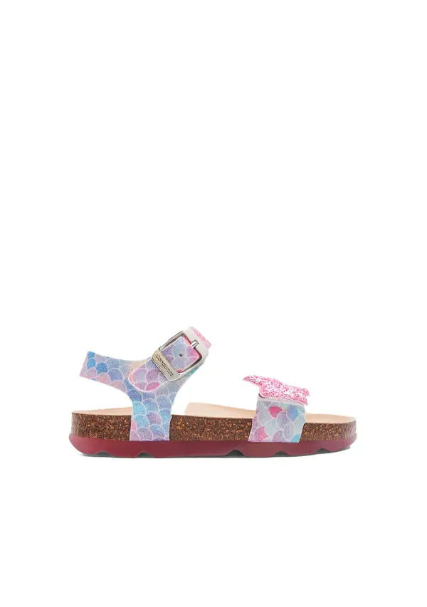 Glitter Stars Buckle Sandals