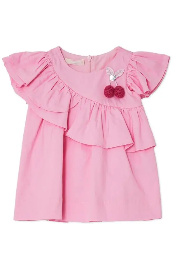 Knit cherry-shaped Dress