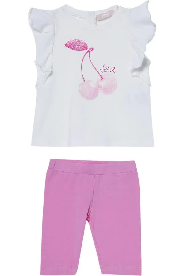 Cotton top and Legging outfit Set