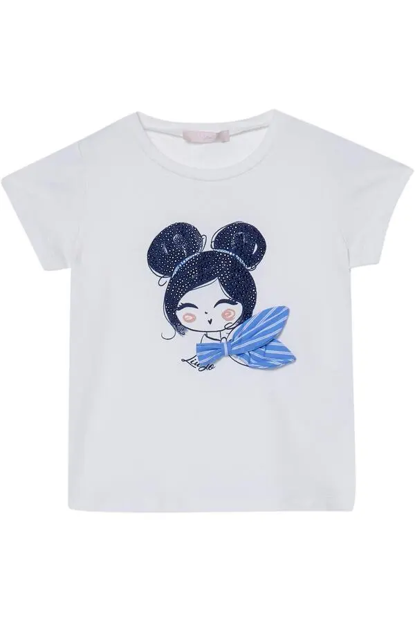 Cotton T-shirt with logo