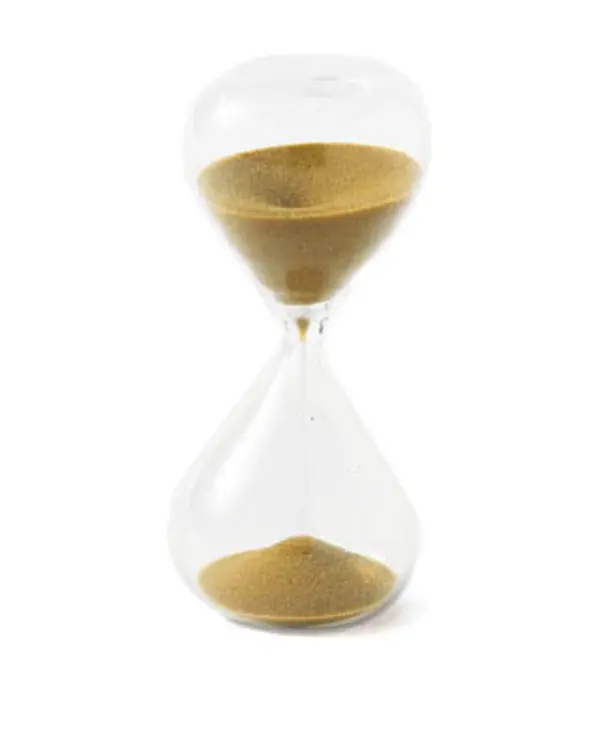 sandglass ball XS gold