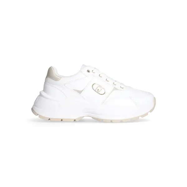  Leather Chunky Sneakers