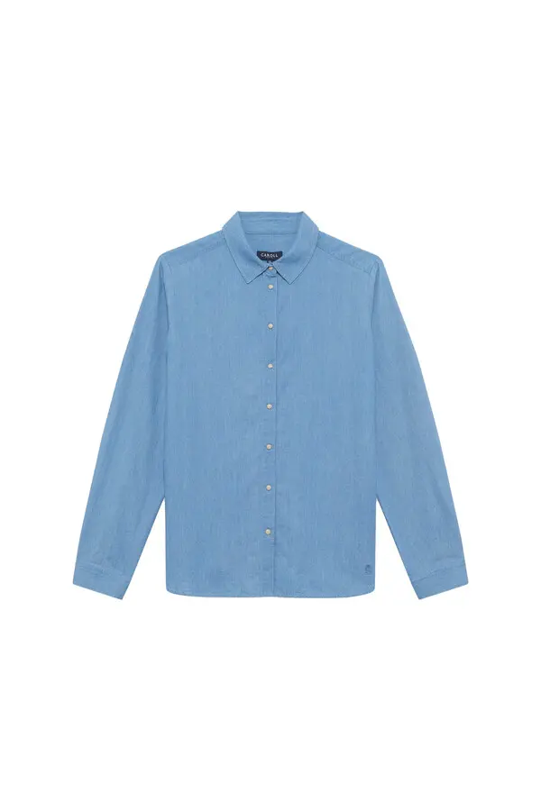 Denim Long Sleeve Shirt