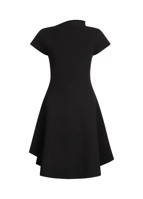 Short Sleeve Knit Dress