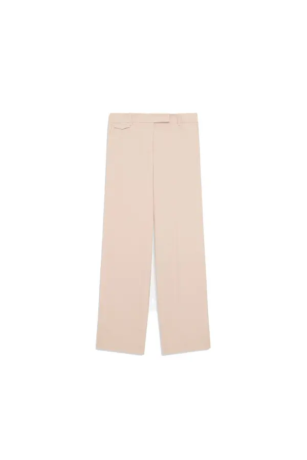High Waist Wide Leg Trousers