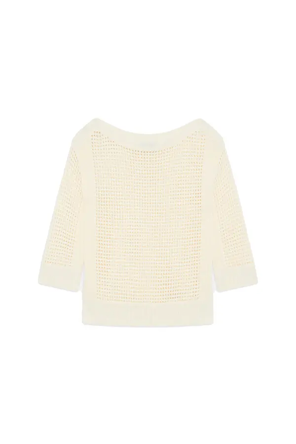 Crochet Knit Sweater