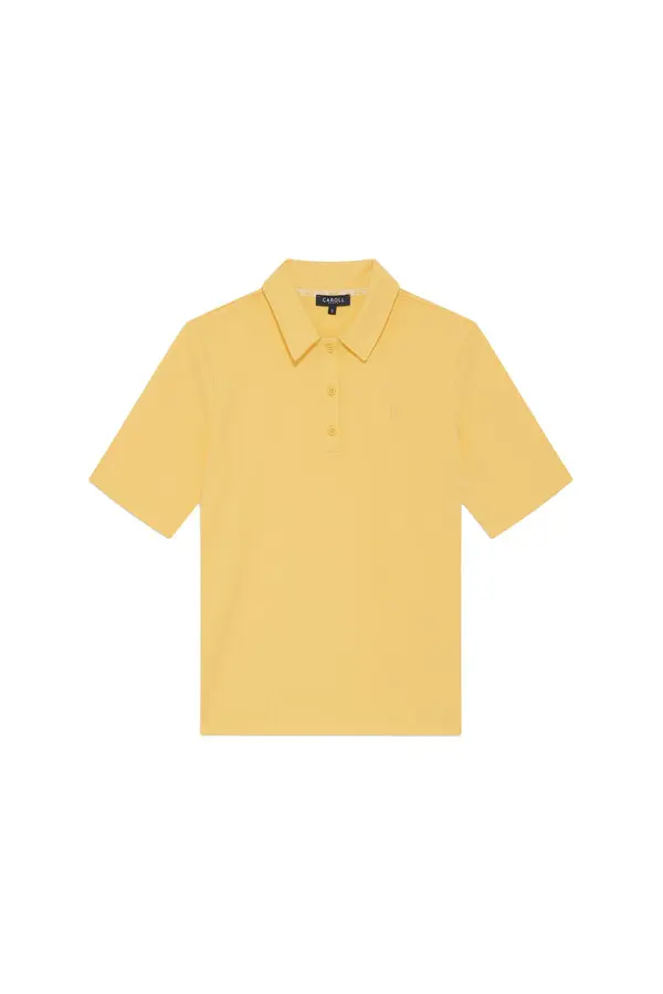 Polo Collar Short Sleeve T-shirt