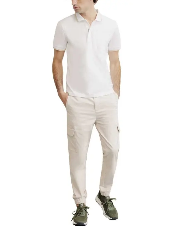 Zipped Short Sleeve Polo