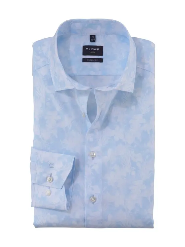 Floral Print Modern Fit Shirt