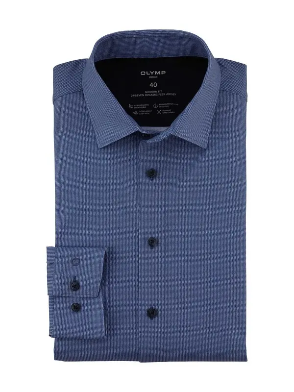 Modern Fit Jersey Business Shirt