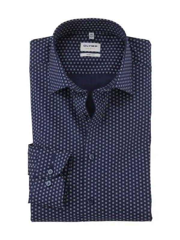 Patterned Body Fit Shirt