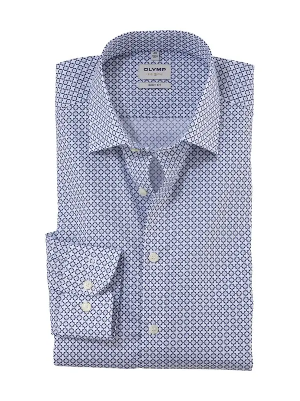 Patterned Body Fit Shirt