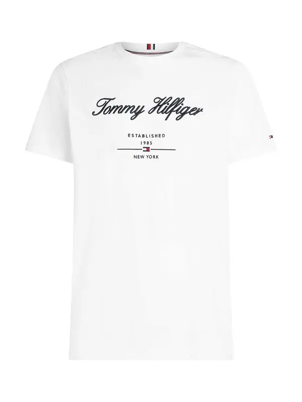 Regular Fit T-Shirt With Script Logo