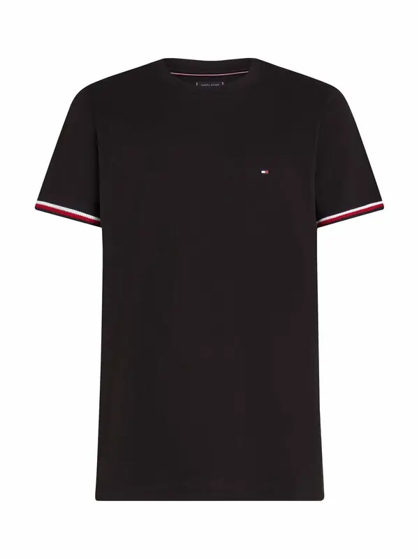 Global Stripe Cuff T-Shirt
