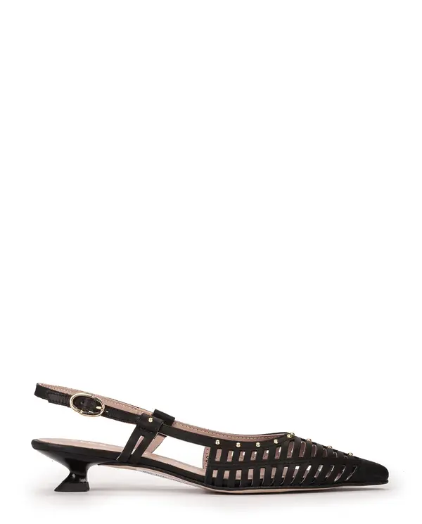 Kitten Heel Slingback Pump