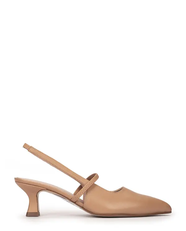 Kitten Heel Slingback Pump