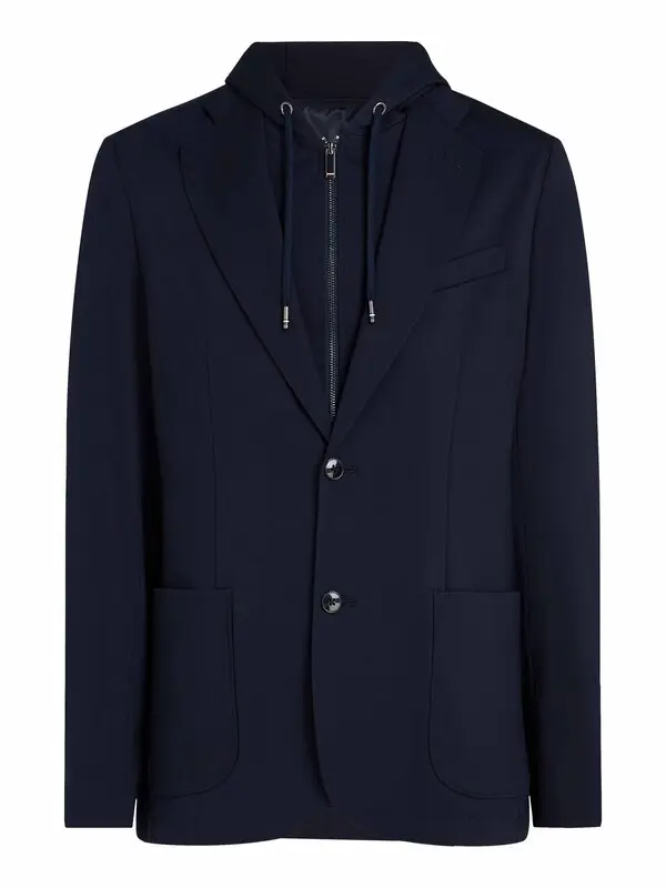 Hooded Blazer