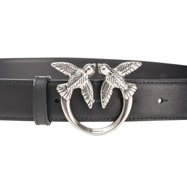 Love Birds Leather Belt