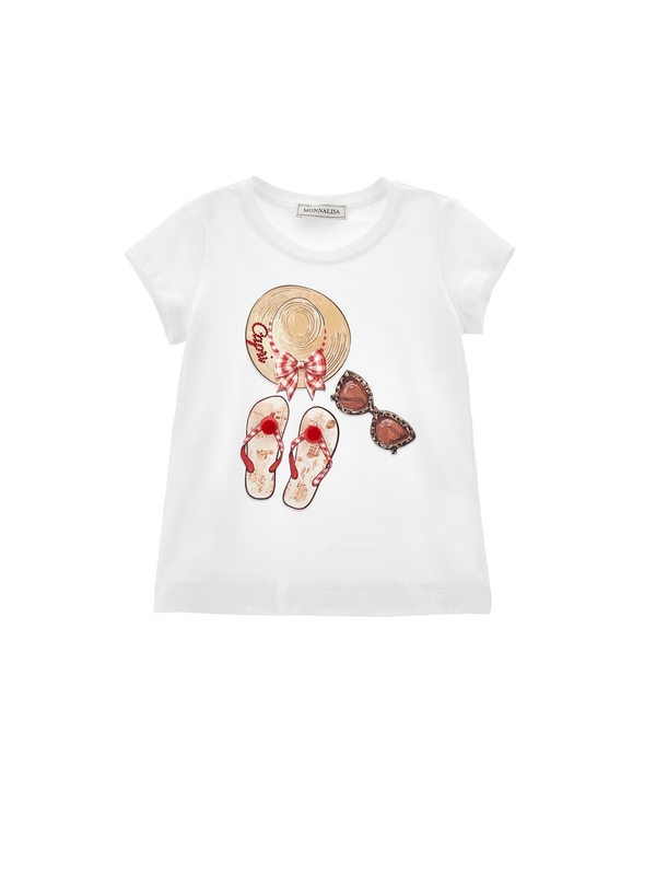Beach time jersey t-shirt