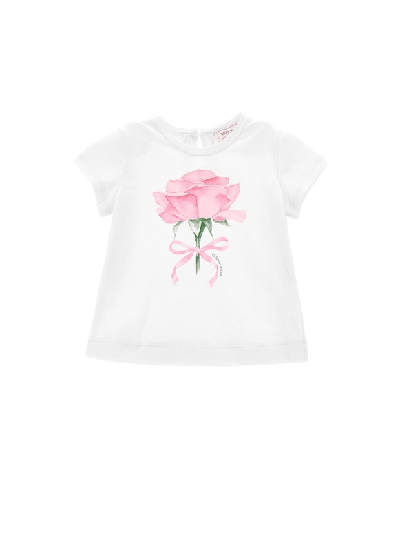 Pink Print Jersey T-Shirt