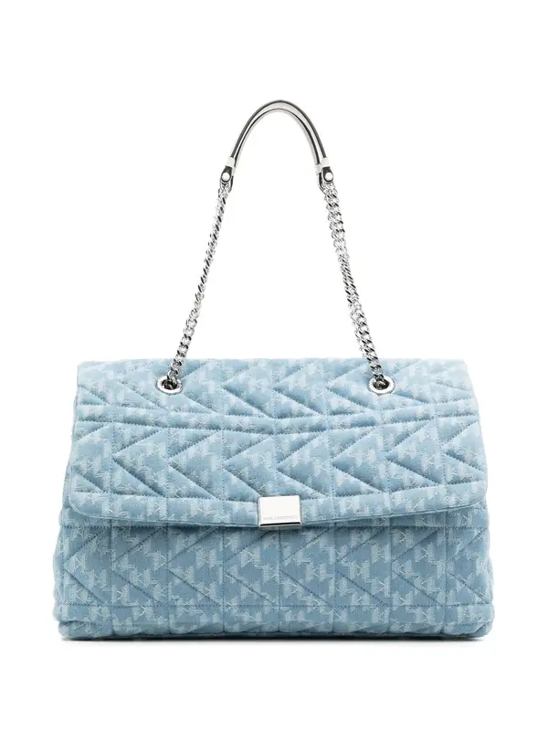  Large quilted shoulder bag