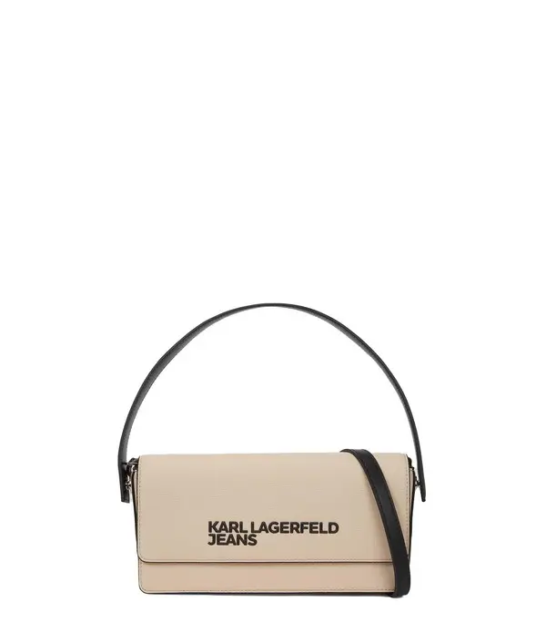 Leather Shoulder Bag with Adjustable Strap