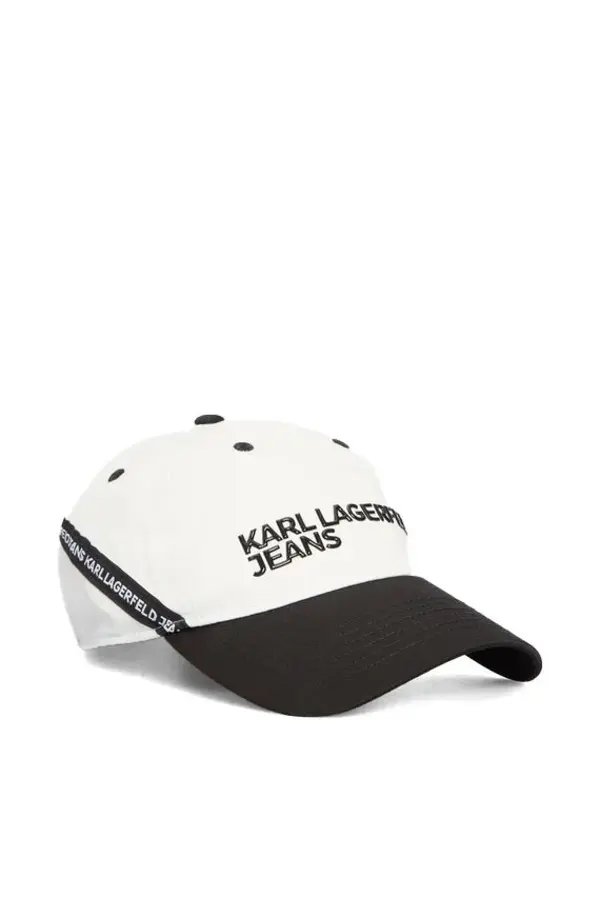 Baseball Cap with Logo Strap
