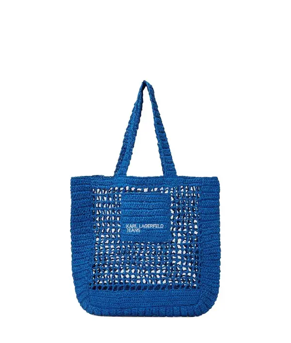 RAFFIA Woven SHOPPER Bag