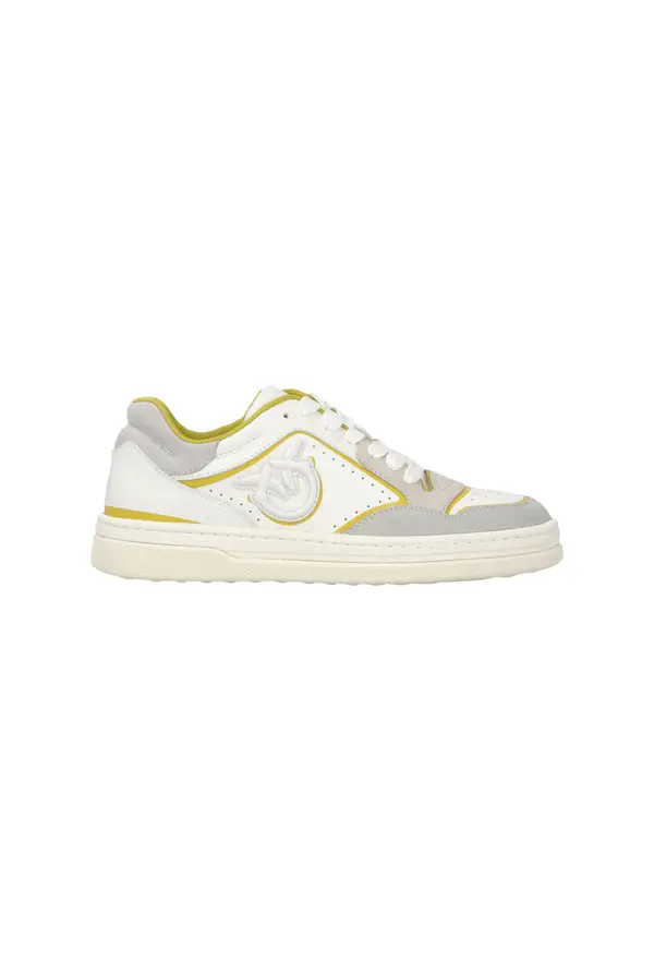 Flat Leather Sneakers