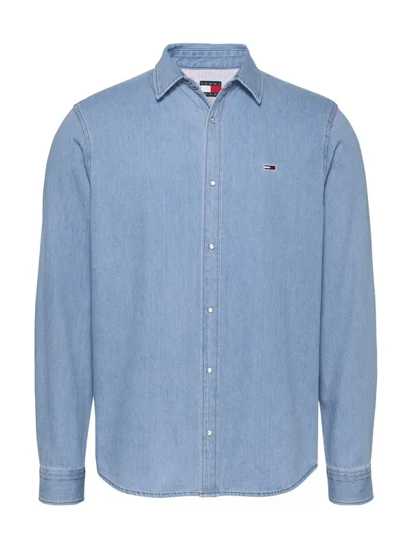 Regular Fit Long Sleeve Denim Shirt