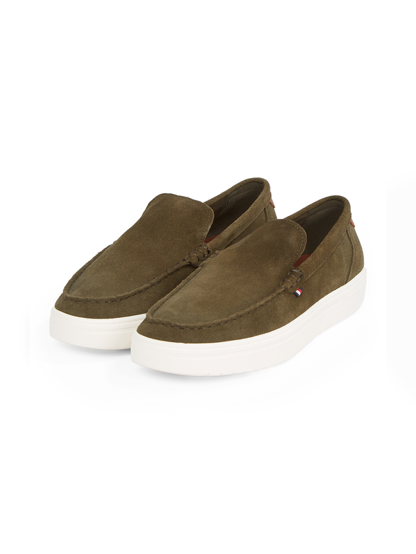 Suede Loafers
