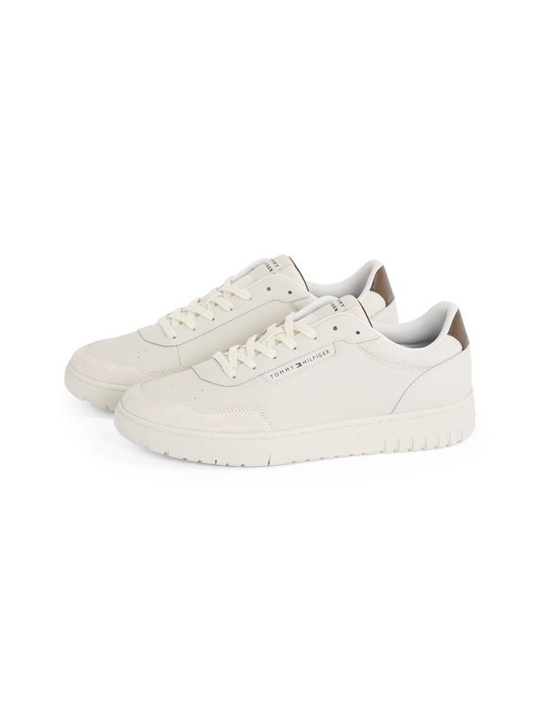 Basketball Core Leather Sneakers