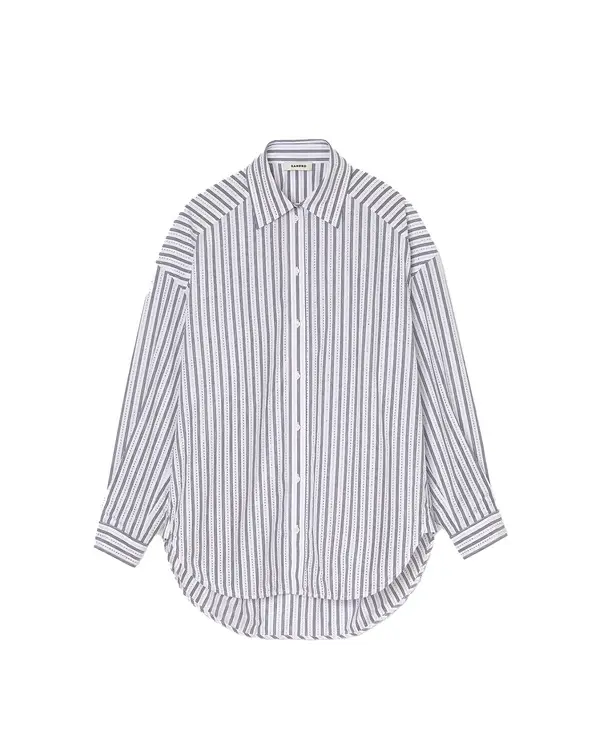 Striped Rhinstone Shirt