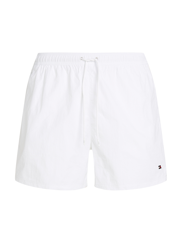 Medium Length Drawstring Swim Trunks