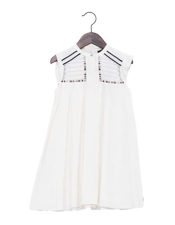 Aurèle midi dress with ruffles