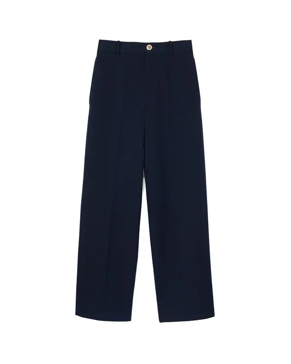 High Waisted Suit Trousers