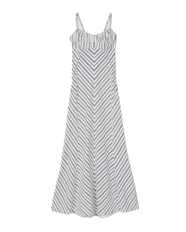 Stripy Maxi Dress