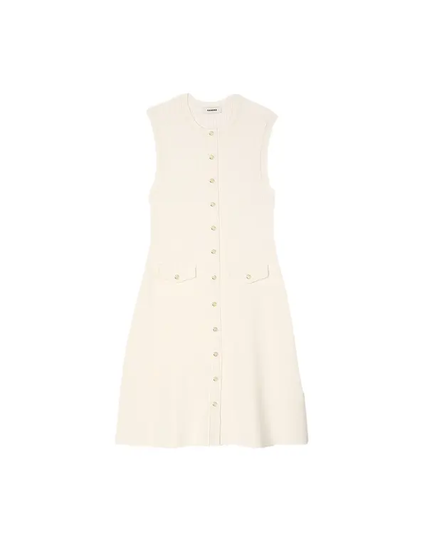 Rib Knit Short Dress