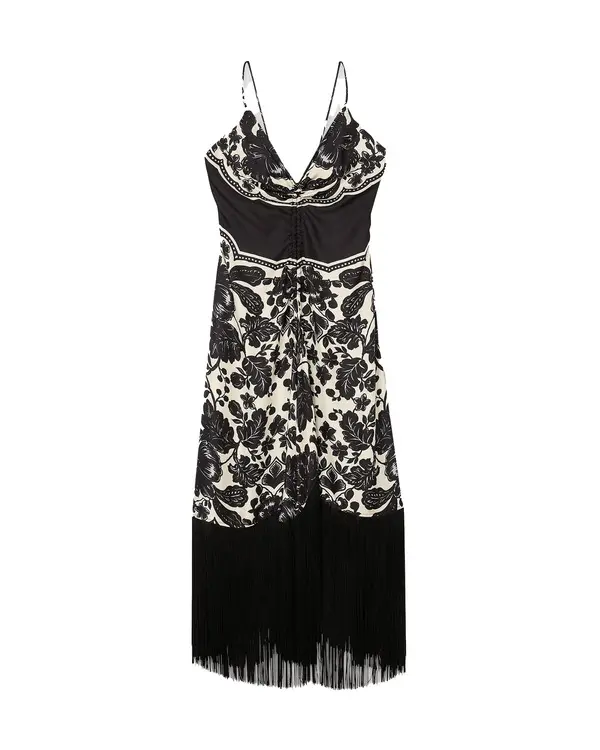 Floral Print Maxi Dress