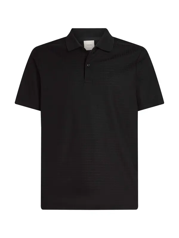 Jacquard Short Sleeve Polo