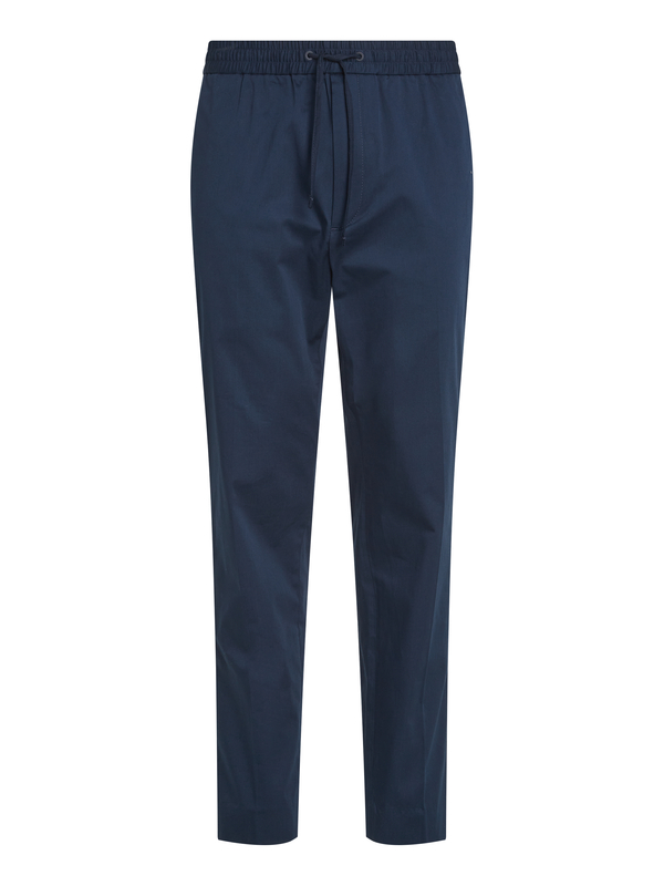 Stretch Satin Joggers Dress Trousers